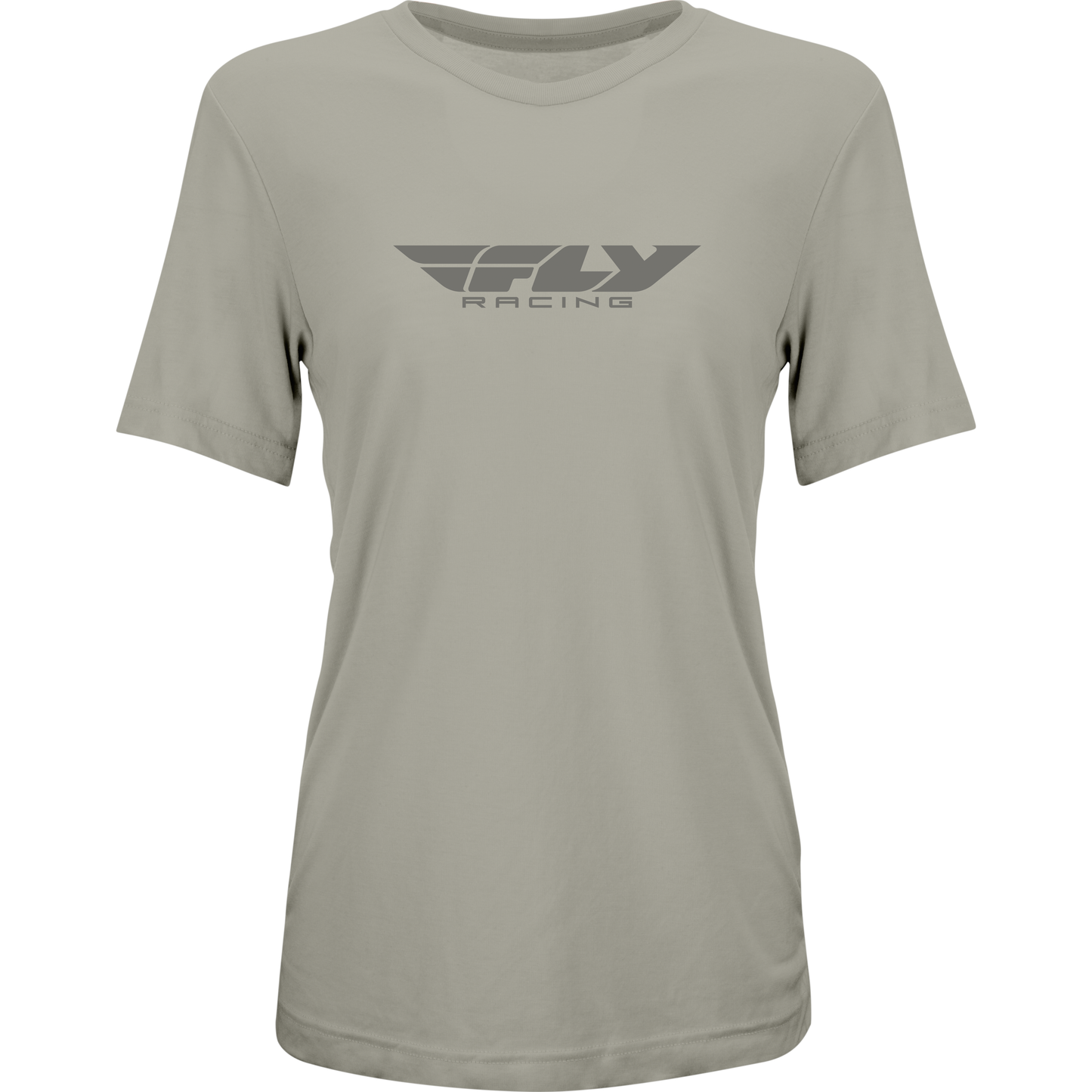 Women's Fly Origin Corp Tee Stone Heather Lg