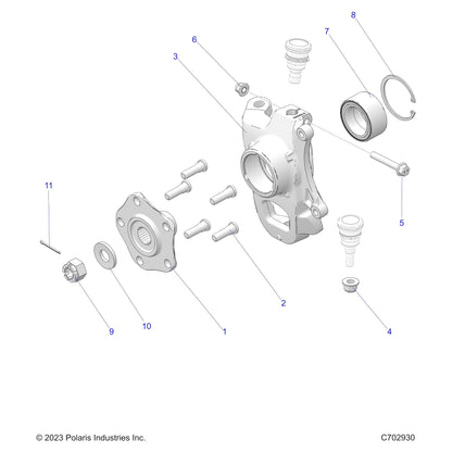 Polaris RZR Washer Load, 21 x 45, Genuine OEM Part 7557146, Qty 1
