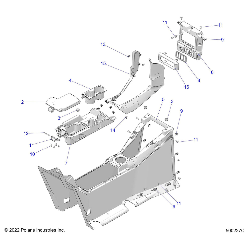 
                      
                        Polaris Slingshot ASM-BRKT,HINGE,ARM REST, Genuine OEM Part 1025689, Qty 1
                      
                    