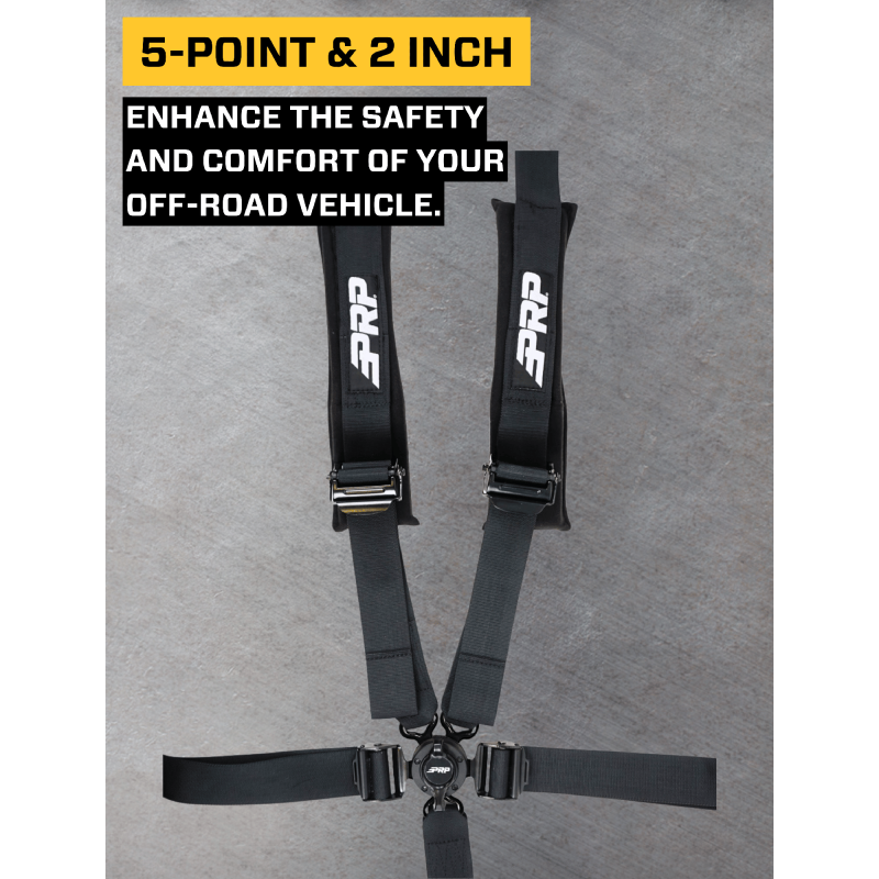PRP 5.2 Harness(Cam-Lock, SFI Rated) - Black