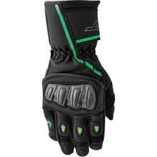 S1 Glove Blk/Flo Green Leather 2xl