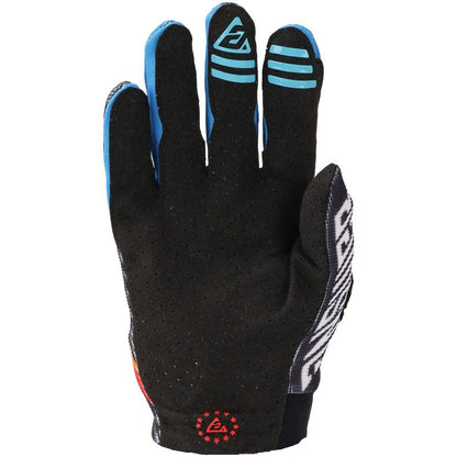 Answer 25 Aerlite Drip Gloves Black/White/Rainbow Youth - Small