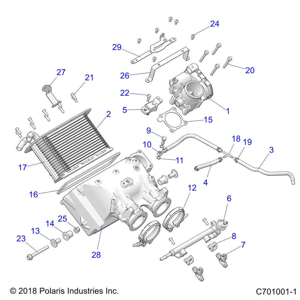 
                      
                        Polaris RZR Manifold Weld, Genuine OEM Part 3023522, Qty 1
                      
                    