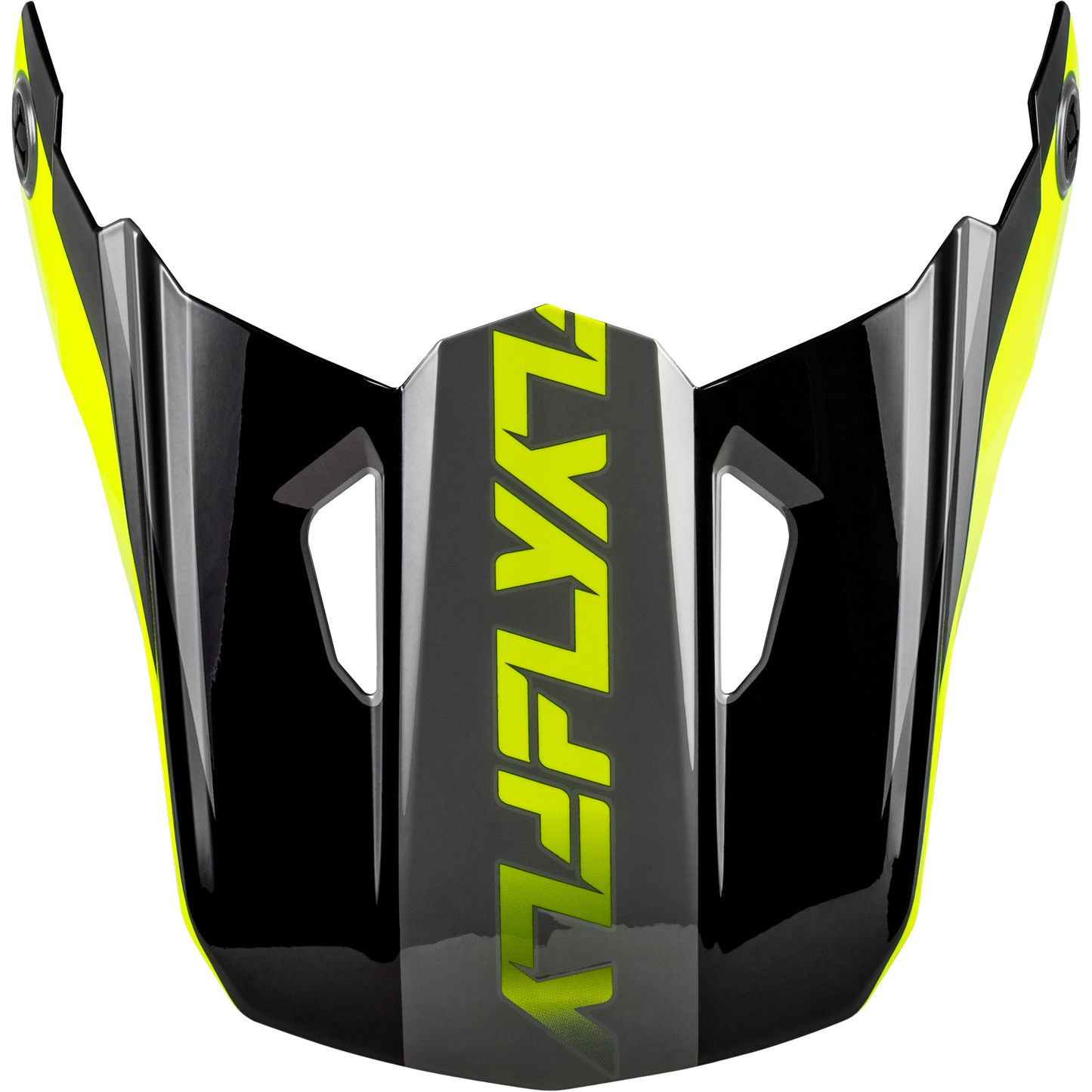 Kinetic Crest Helmet Visor Grey/Black/Hi Vis Xl/2x