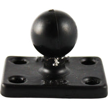Rectangle Base W/1" Ball 1.5"X2"