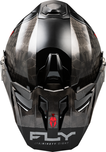 Trekker Cw Conceal Helmet Dual Shld Black/Grey/White 2x