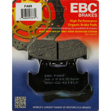Brake Pads Fa69 Organic