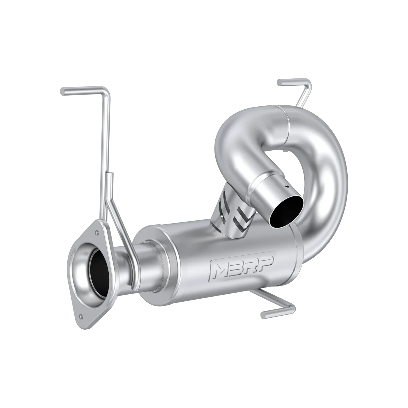 Single Slip On System W/ 5" Performance Muffler Chrome