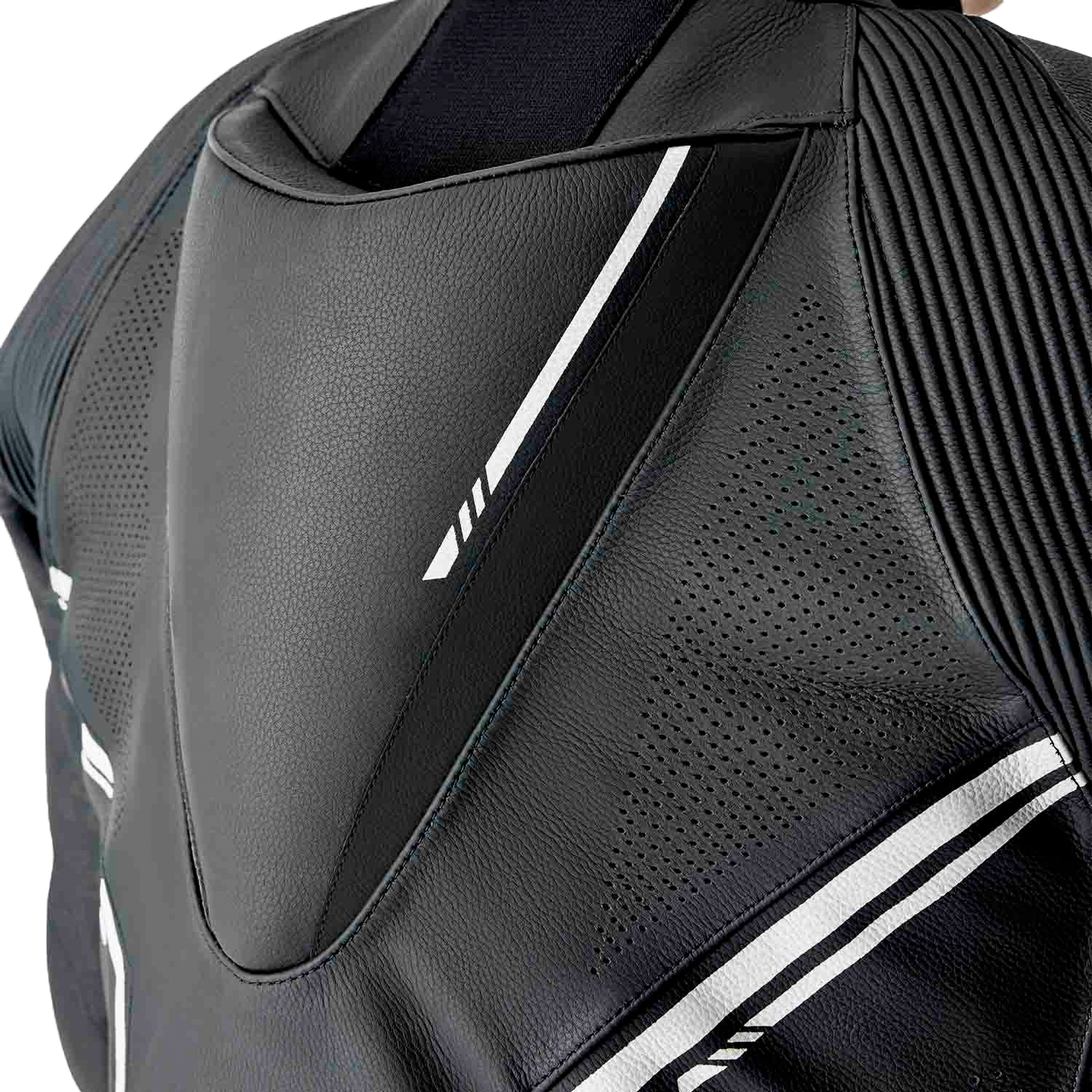 S1 D3o Suit Blk/Whi Leather 3x