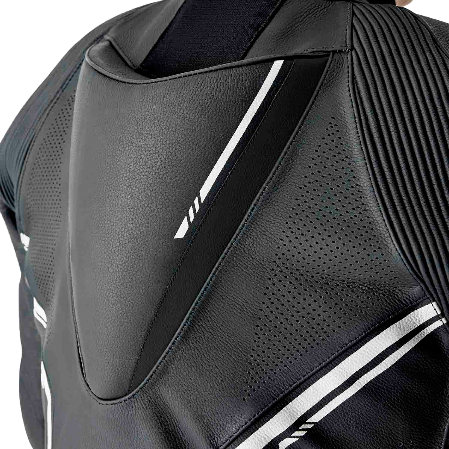 S1 D3o Suit Blk/Whi Leather 3x
