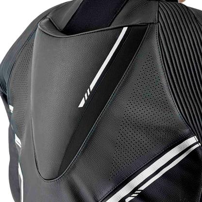 S1 D3o Suit Blk/Whi Leather 3x