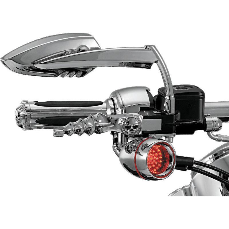 Kuryakyn Scythe Mirrors Chrome