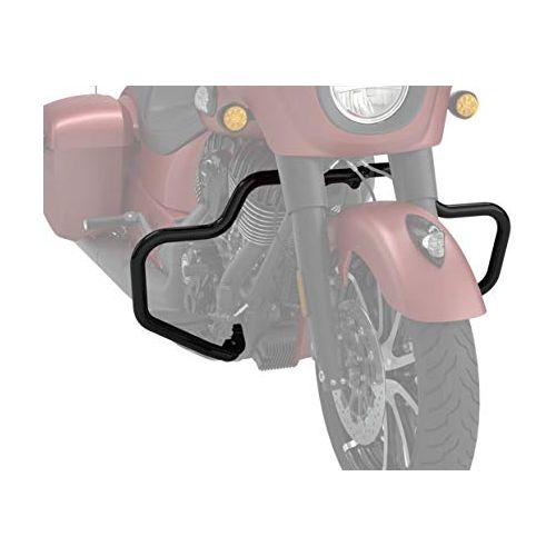 Genuine Indian Motorcycles - Steel Mustache Highway Bar - Gloss Black 2884425-266