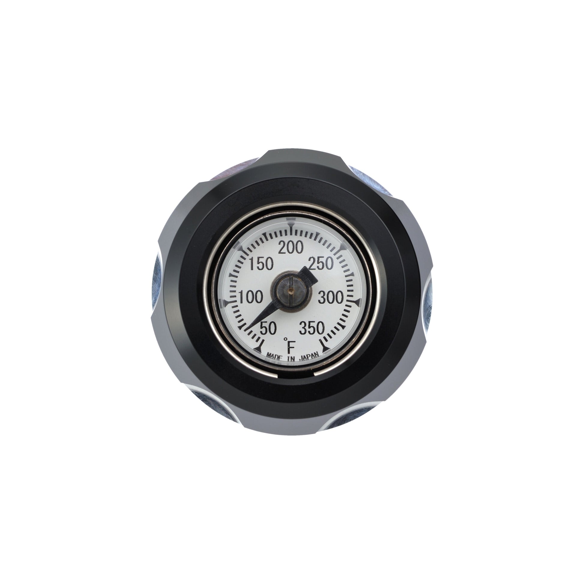 Oil Temp Dip Stick M8 Black And Machined