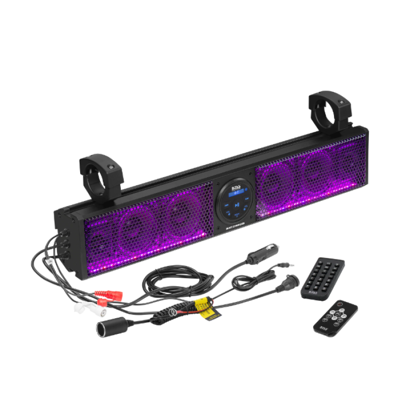 Boss Audio Systems ATV UTV 26in Sound Bar System w/ RGB Illumination