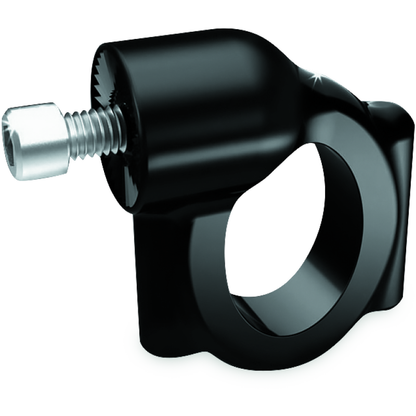 Kuryakyn Side Mount License Plate Holder Clamp 86-17 Softails Gloss Black