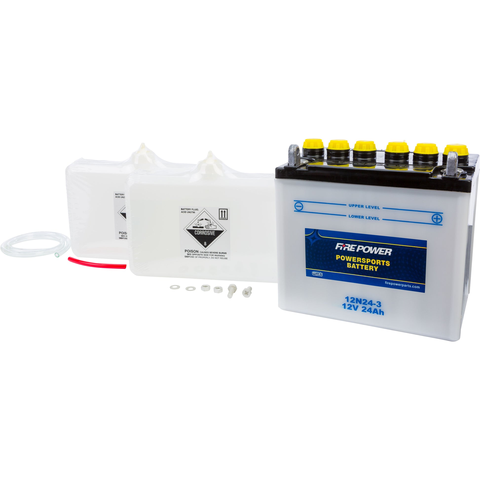 Battery W/Acid 12n24 3 12v