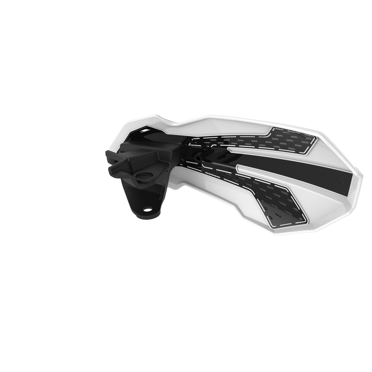 Mx Flow Handguards White/Black