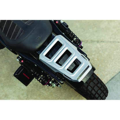 Kuryakyn Dillinger Luggage Rack Silver