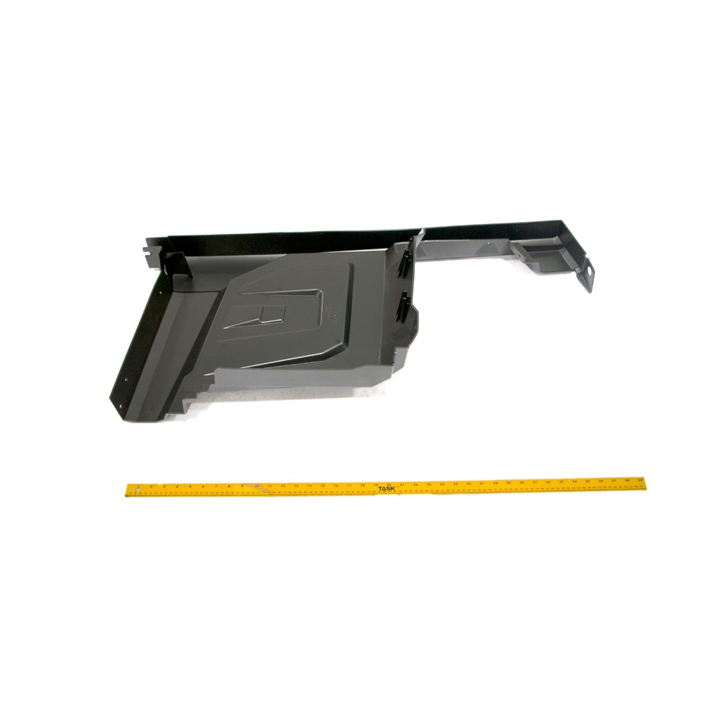 Polaris Ranger Right Hand Center Fender with Rocker, Gloss Black - 5450353-070