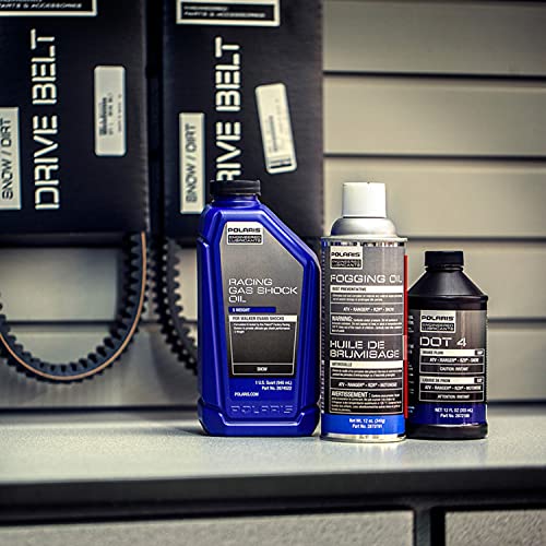 Polaris Fogging Oil for RANGER, RZR, ATV, Snowmobile Models With 2 Cycle or 4 Cycle Engine, Rust Preventative, Outstanding Moisture Displacement, 12 Ounce Aerosol Can, Qty 1-2870791