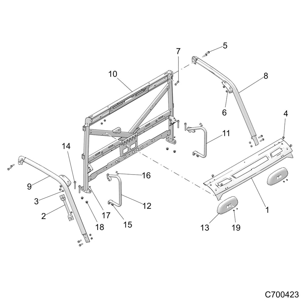 
                      
                        Polaris Off Road Bolster Weld, Right, Matte Black, Genuine OEM Part 1024804-458, Qty 1
                      
                    