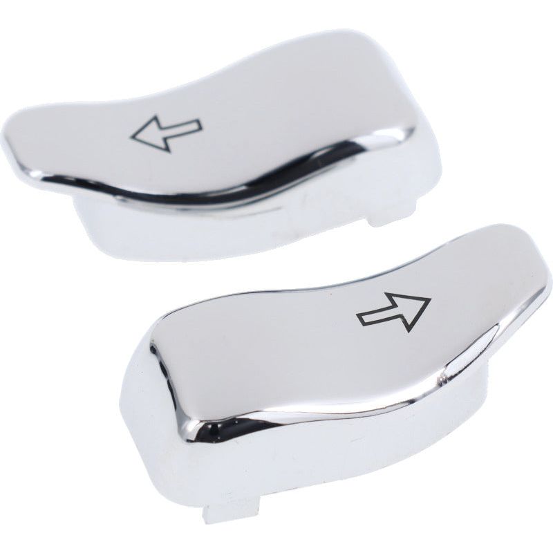 Bikers Choice 14-Up FLHR FLTR Chrome Turn Signal Switch Extensions Pr