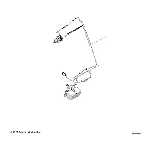 Polaris Off Road Windshield Wiper & Washer Kit
