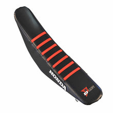 Seat Cover Black W/Red Ribs Hon