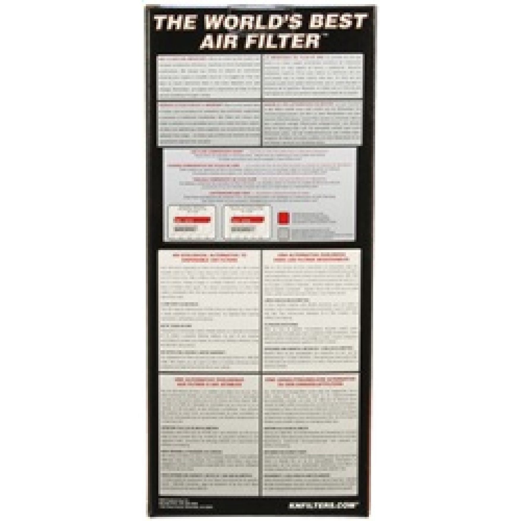 K&N 2016-2017 Can-Am Defender 800 Replacement Drop In Air Filter