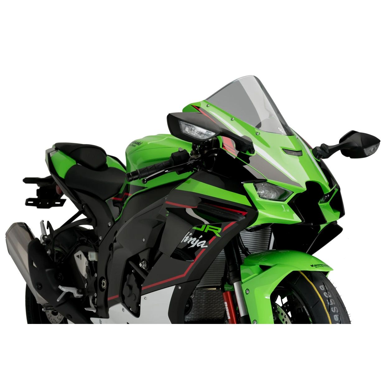 Race Side Spoilers Black Kaw