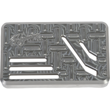 H/D Billet Brake Pedal Pad Raw Flt