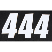 Number 4 White 4" 3/Pk