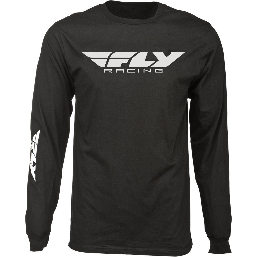 Fly Corporate Long Sleeve Tee Black Xl