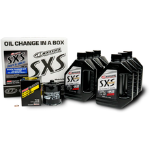 Sxs Oil Quick Change Kit 5w50 With Black Oil Filter