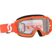 Primal Goggle Orange/White Clear Works