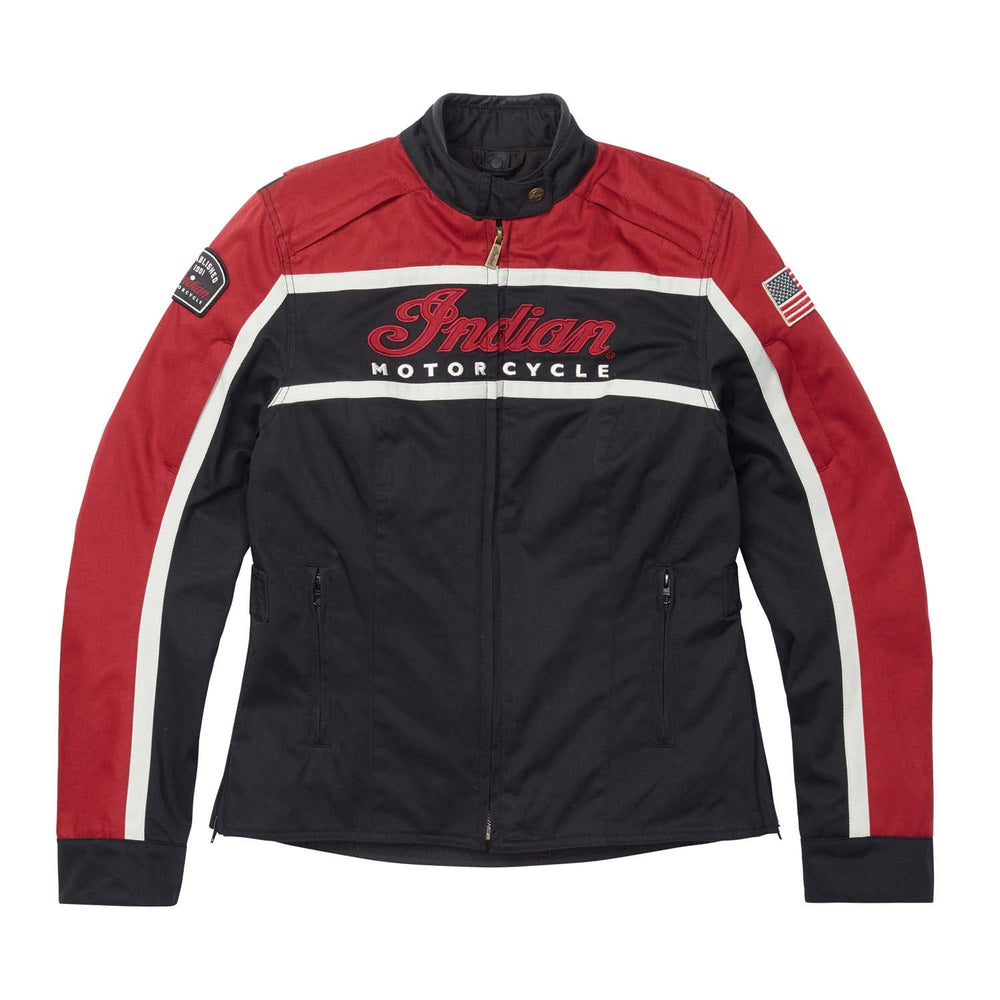 Indian Motorcycle Women's Black Hills Jacket, Black - XL - 286283809