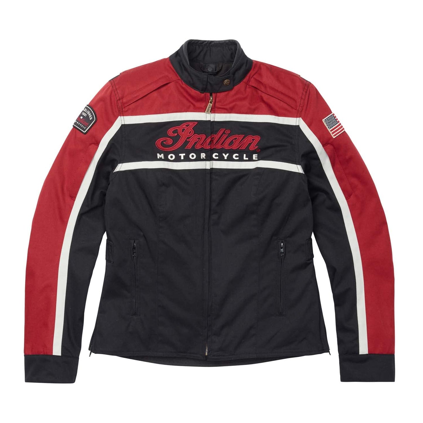 Indian Motorcycle Women's Black Hills Jacket, Black - XL - 286283809