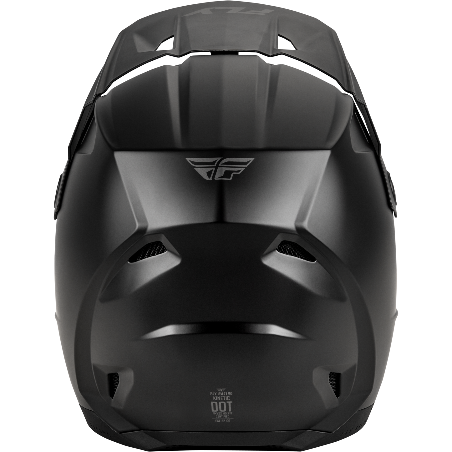 Youth Kinetic Solid Helmet Matte Black Ym