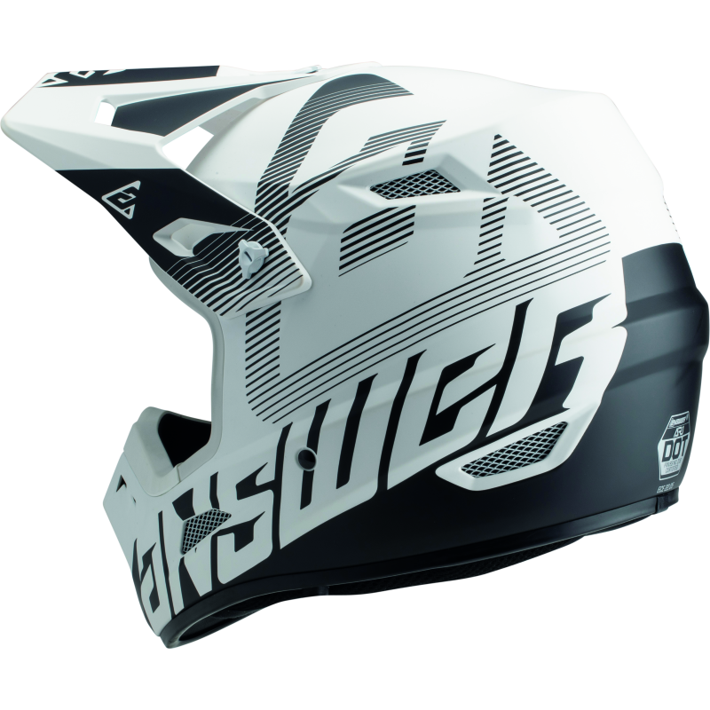 Answer AR1 V2 Bold Helmet White/Black - XS