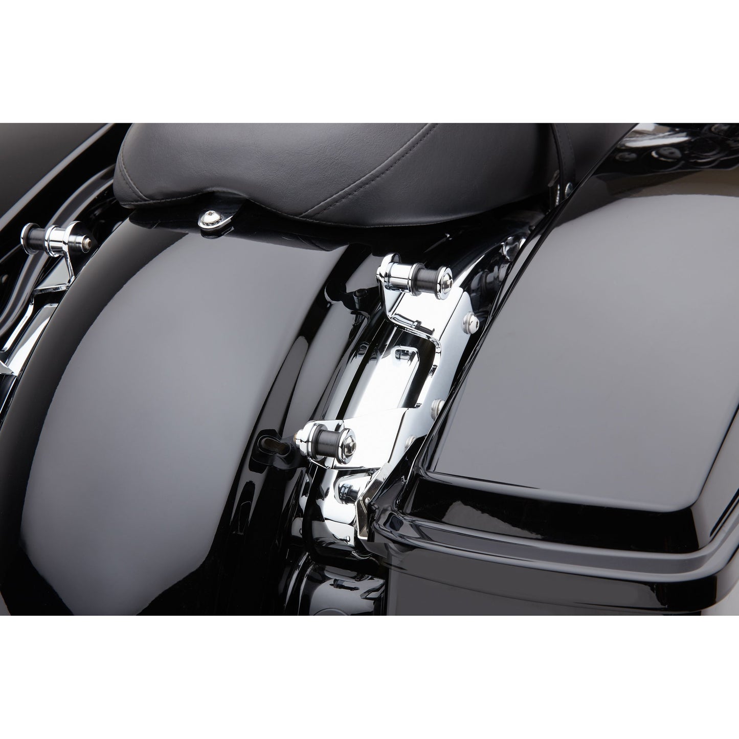 Backrest Mounting Kit Chrome Flh/Flt 09 13