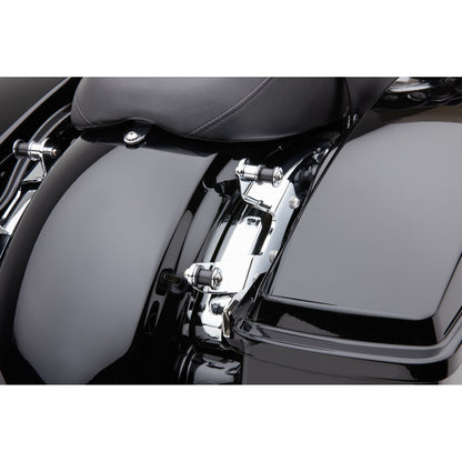 Backrest Mounting Kit Chrome Flh/Flt 09 13