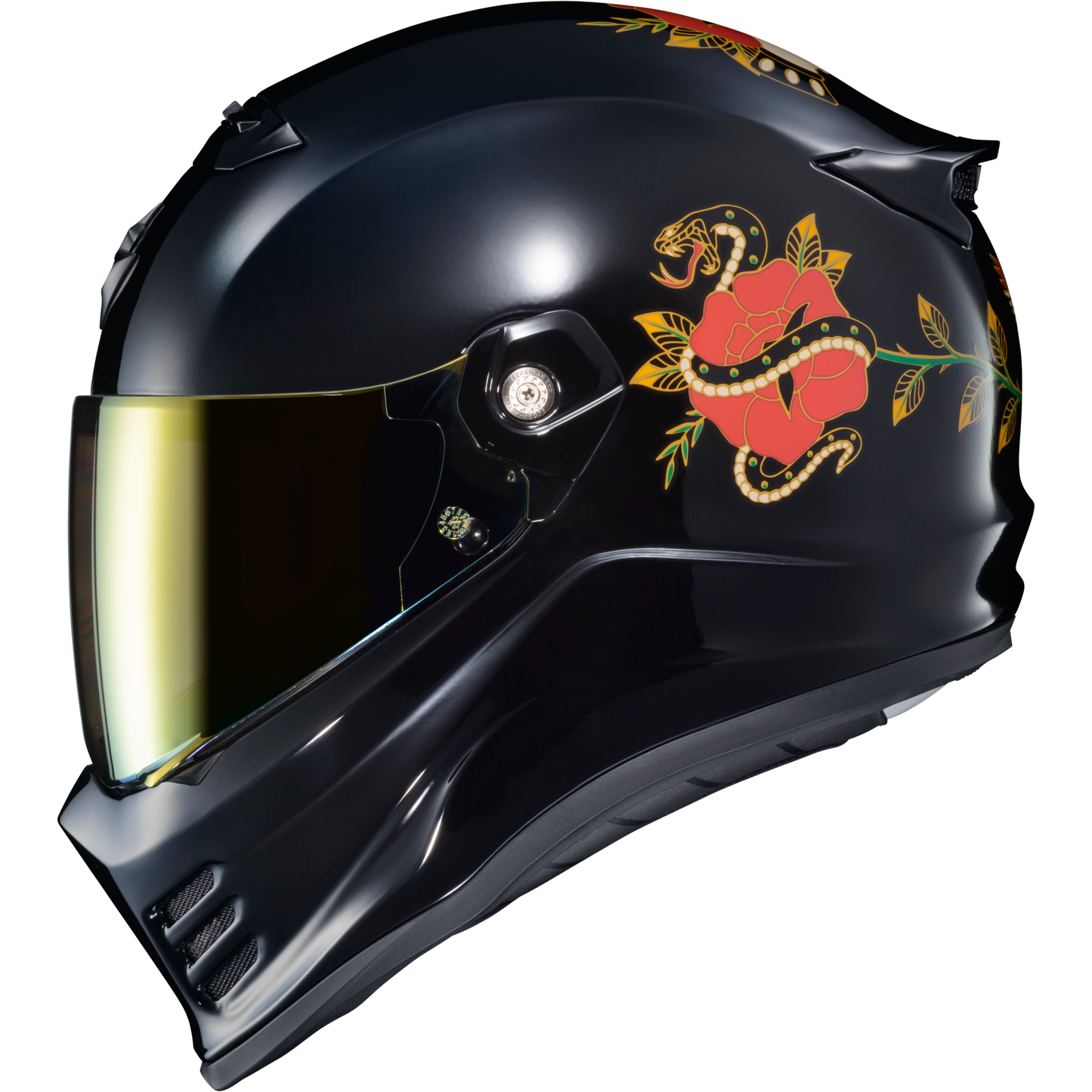 Covert Fx Full Face Helmet The Litas Gloss Black 2x