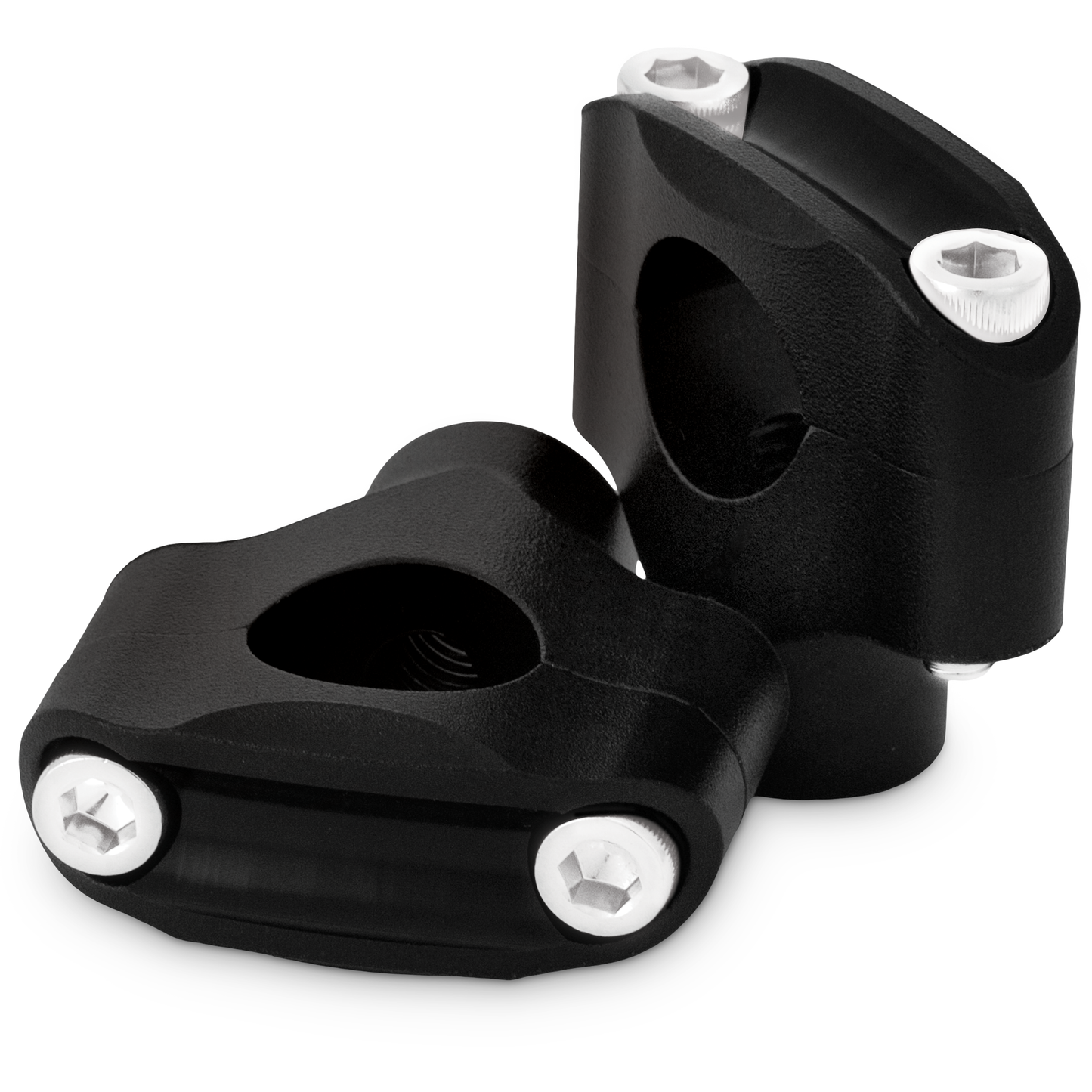 Reaper 1 1/2" Risers 1" Bar Set   Texture Black