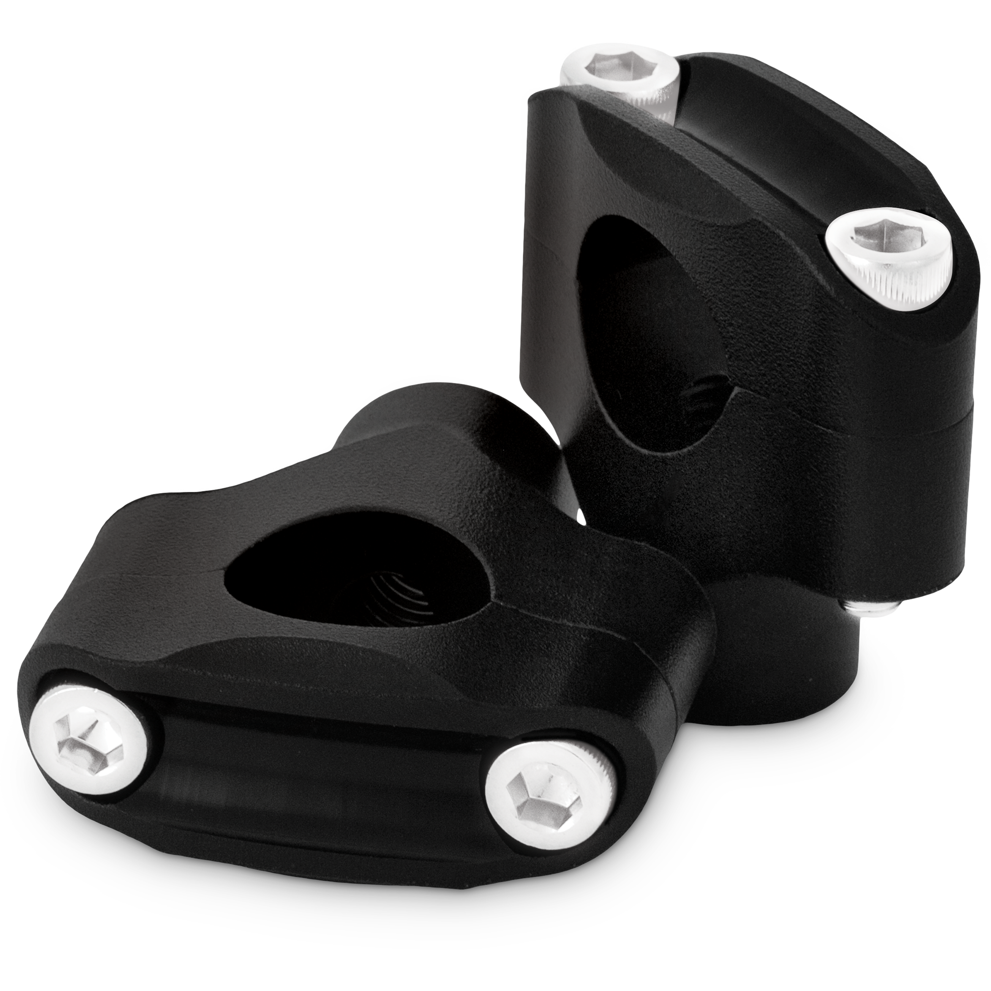 Reaper 1 1/2" Risers 1" Bar Set   Texture Black