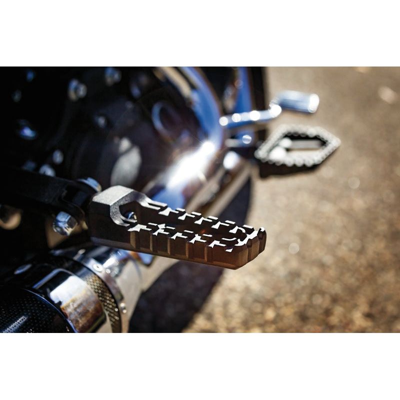 Kuryakyn Riot Pegs Without Adaptor Satin Black