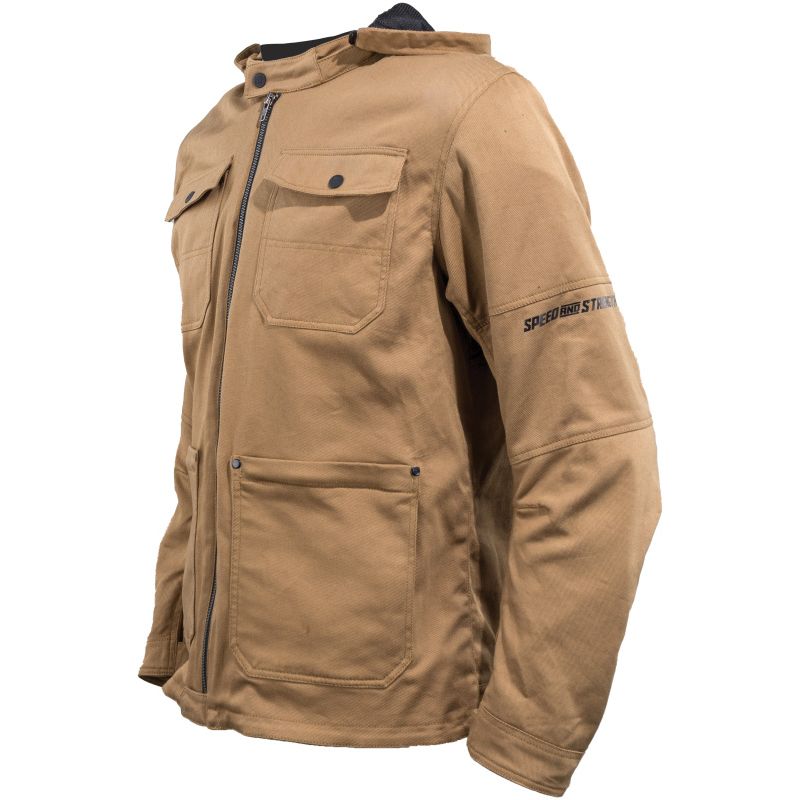 Speed and Strength Dogs Of War 2.0 Textile Jacket Sand - 3XL