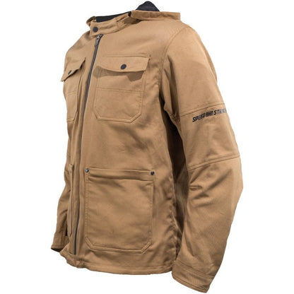 Speed and Strength Dogs Of War 2.0 Textile Jacket Sand - 3XL