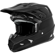 Mx 96 Solid Helmets Matte Black Lg
