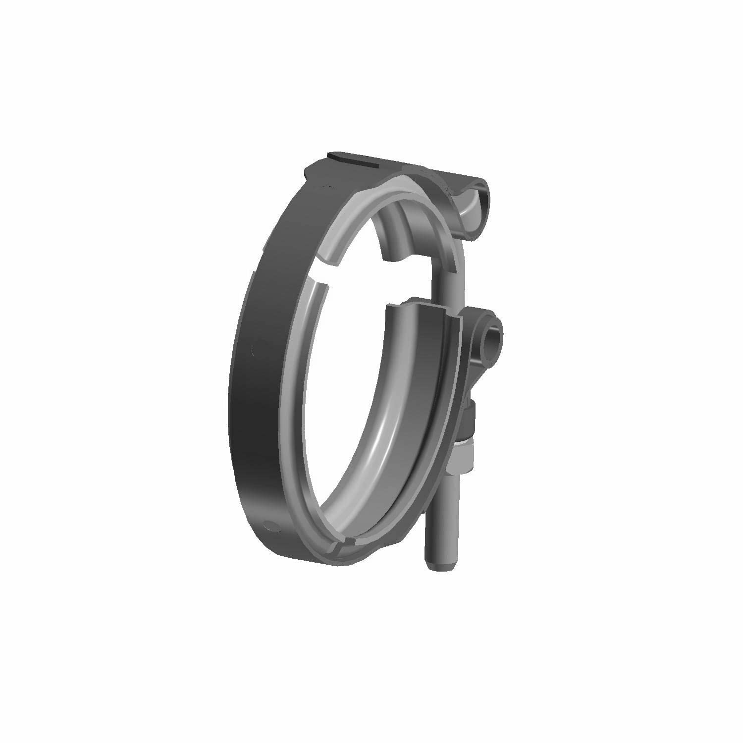 Polaris RZR Vband Clamp, Intake, Genuine OEM Part 3022888, Qty 1